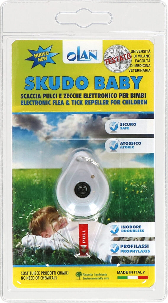 Olan Skudo Baby - Ultrasone Vlooien- en Tekenafweer voor Kinderen - afbeelding 3