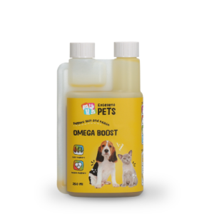Excellent Pets Omega Boost 250 ml - Vloeibaar supplement voor honden en katten