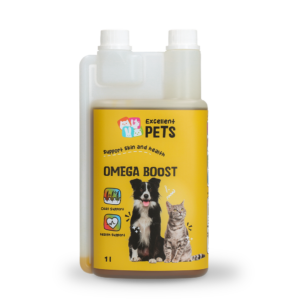 Excellent Pets Omega Boost 1 l - Vloeibaar Supplement voor Huisdieren