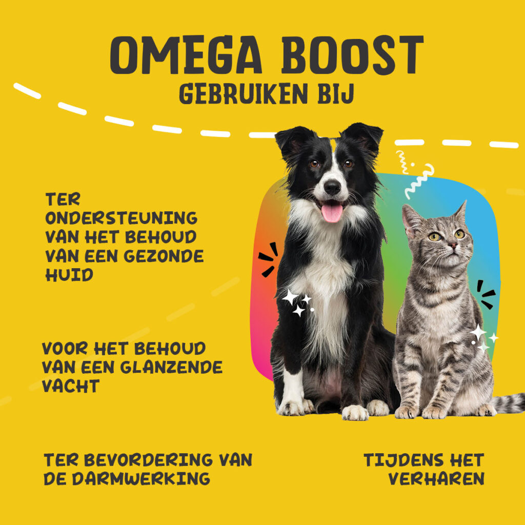 Excellent Pets Omega Boost 1 l - Vloeibaar Supplement voor Huisdieren - afbeelding 6