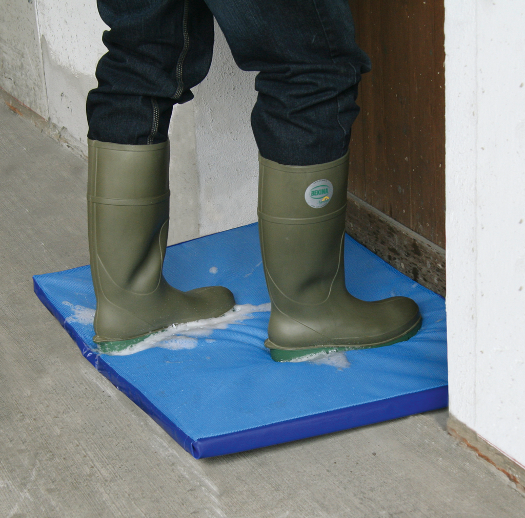 Ontsmettingsmat 85x60x3,5 cm voor schoeisel - afbeelding 2