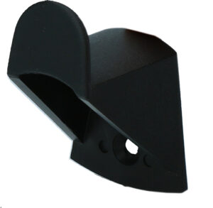 Ophanghaak Zwart Vplast - 3,5 x 3 cm voor Halsters en Dekens