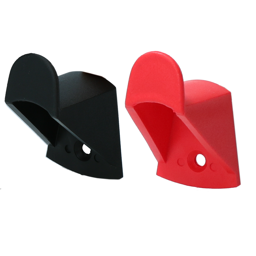 Ophanghaak Zwart Vplast - 3,5 x 3 cm voor Halsters en Dekens - afbeelding 2