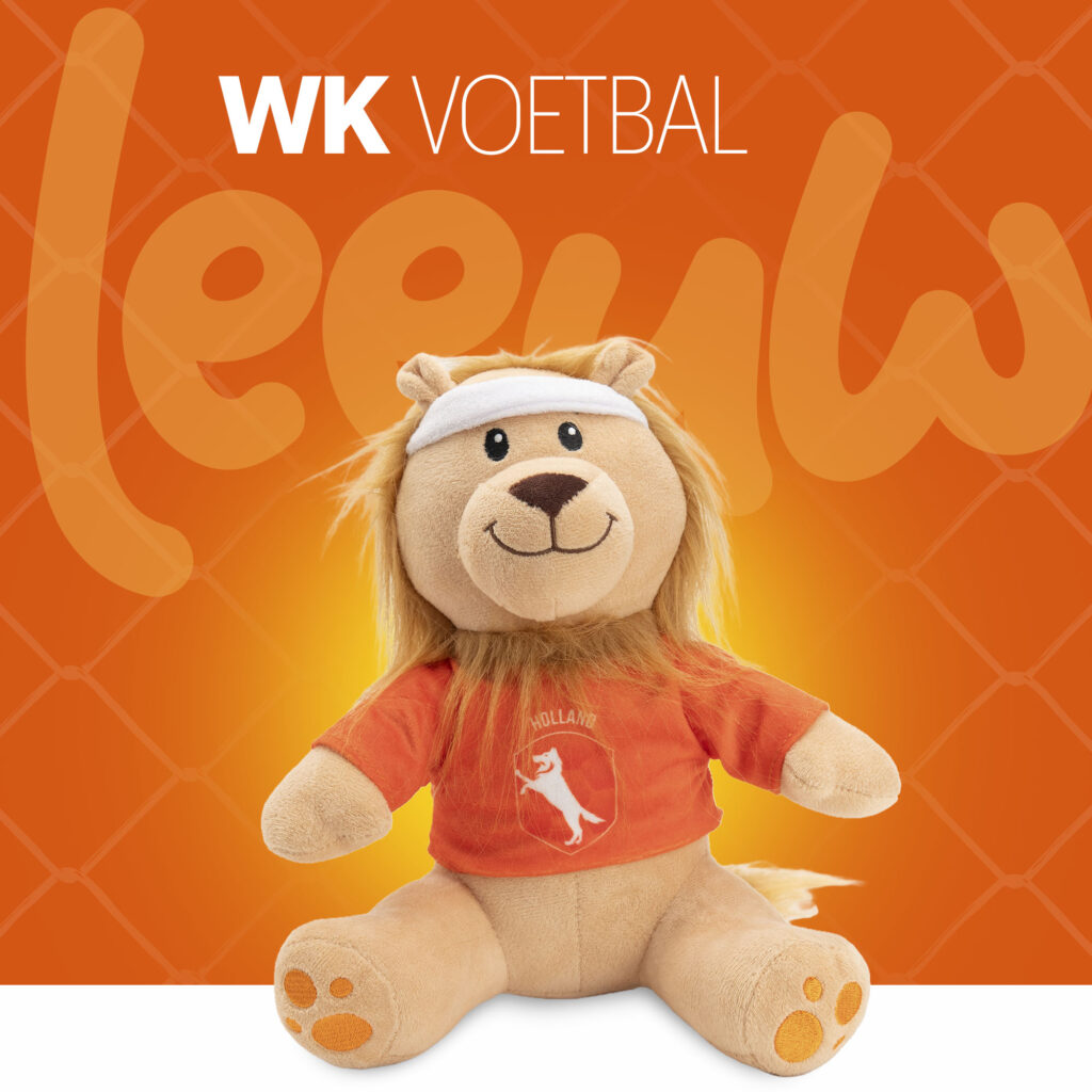 Oranje Leeuw M - Hofman Animal Care - Hondenknuffel - afbeelding 2