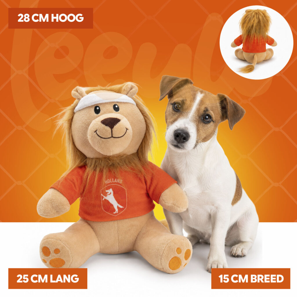 Oranje Leeuw M - Hofman Animal Care - Hondenknuffel - afbeelding 5
