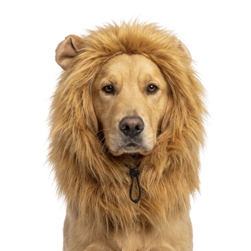 Oranje Manen Tooi L - Hofman Animal Care - afbeelding 1