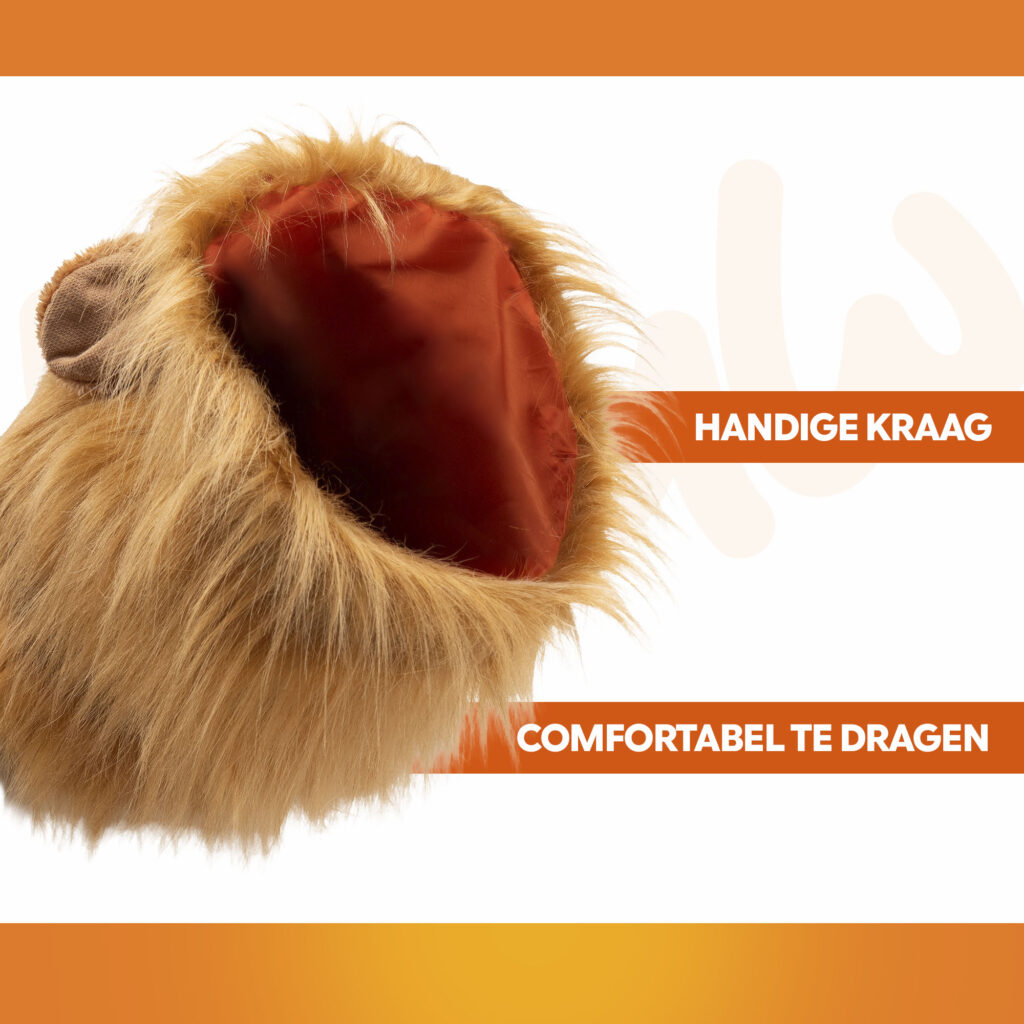Oranje Manen Tooi L - Hofman Animal Care - afbeelding 3