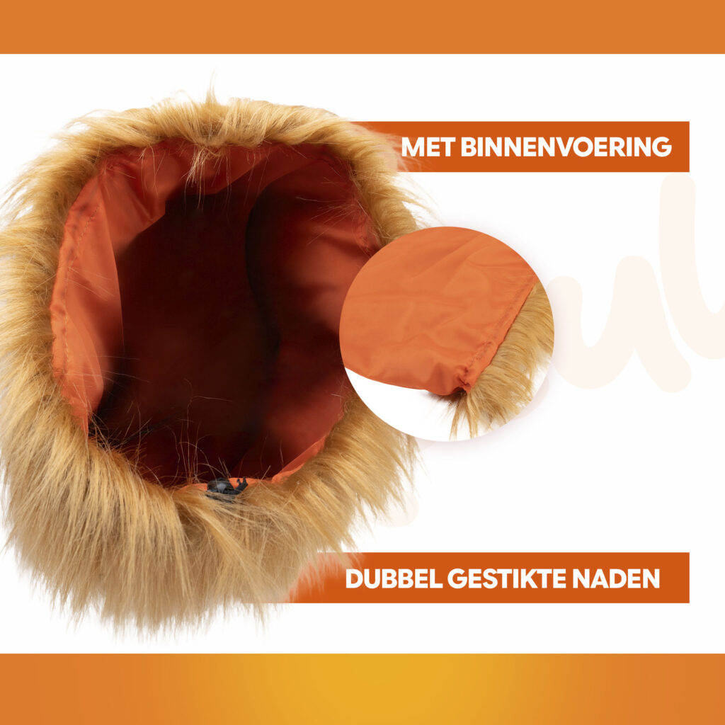Oranje Manen Tooi S - Hofman Animal Care - Speelgoed voor Honden - afbeelding 6