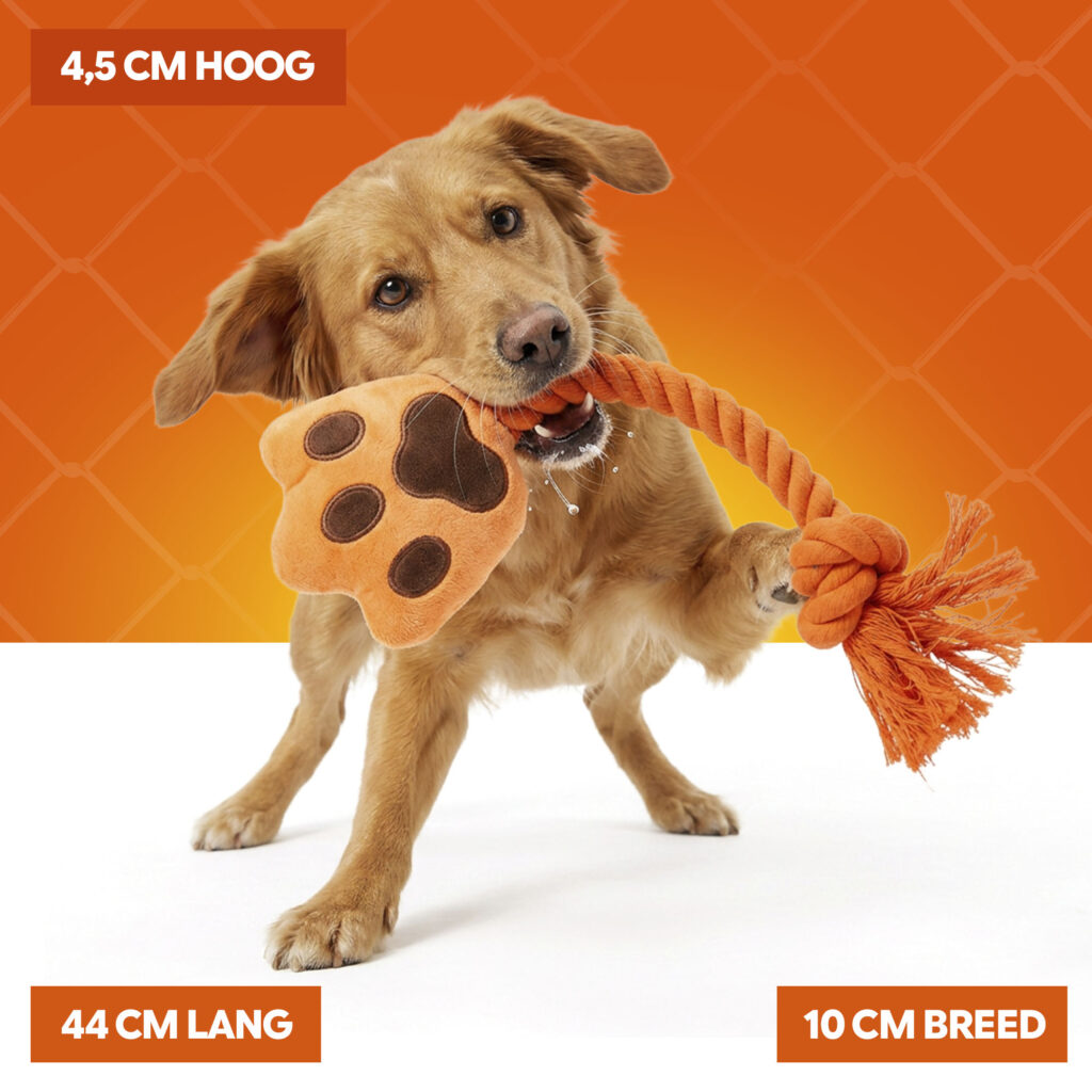 Oranje WK High Five - Speelgoed voor Honden van Hofman Animal Care - afbeelding 4