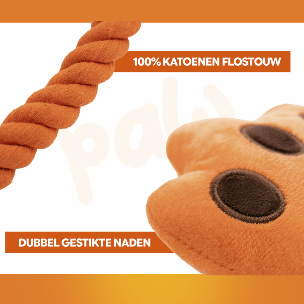 Oranje WK High Five - Speelgoed voor Honden van Hofman Animal Care - afbeelding 5