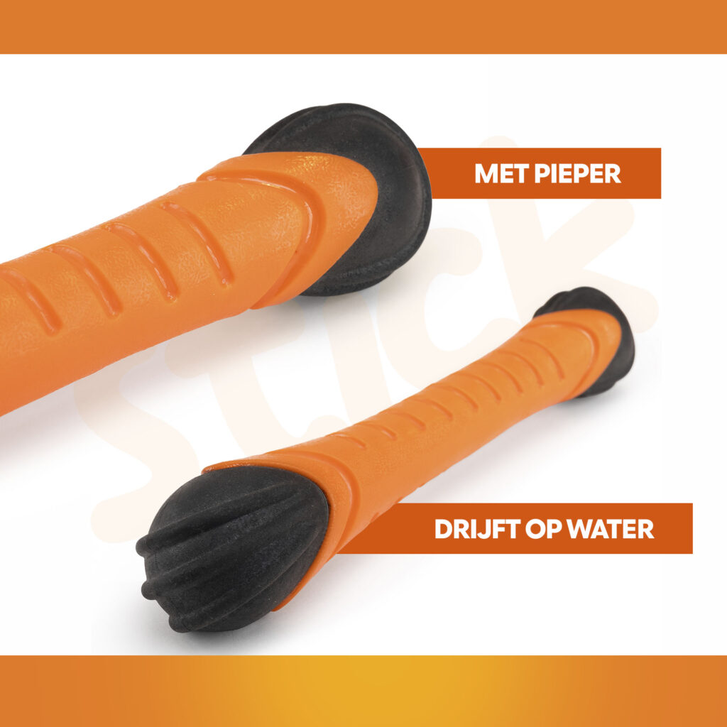 Hofman Animal Care Oranje Apporteerstick S - Drijvend Hondenspeelgoed - afbeelding 3