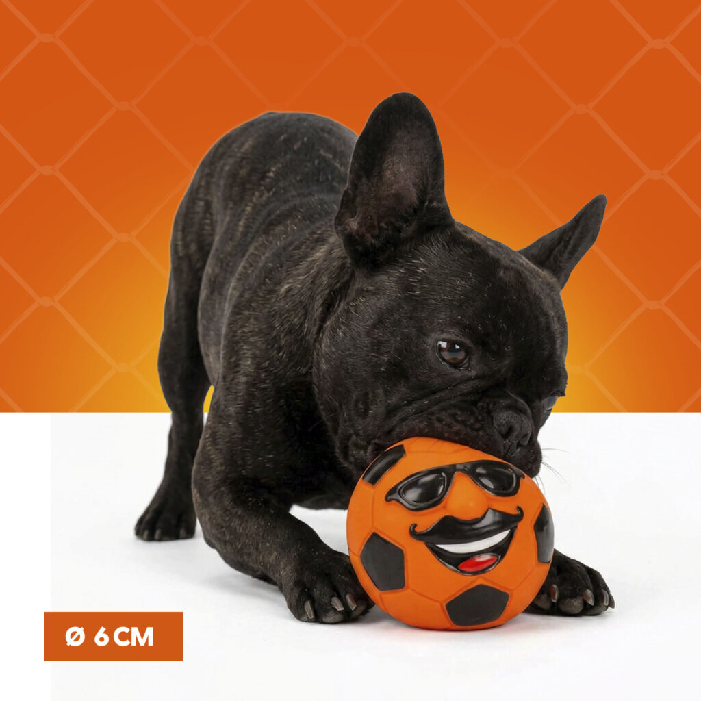 Oranje Mr. Dutch M - Latex Hondenspeeltje van Hofman Animal Care - afbeelding 4