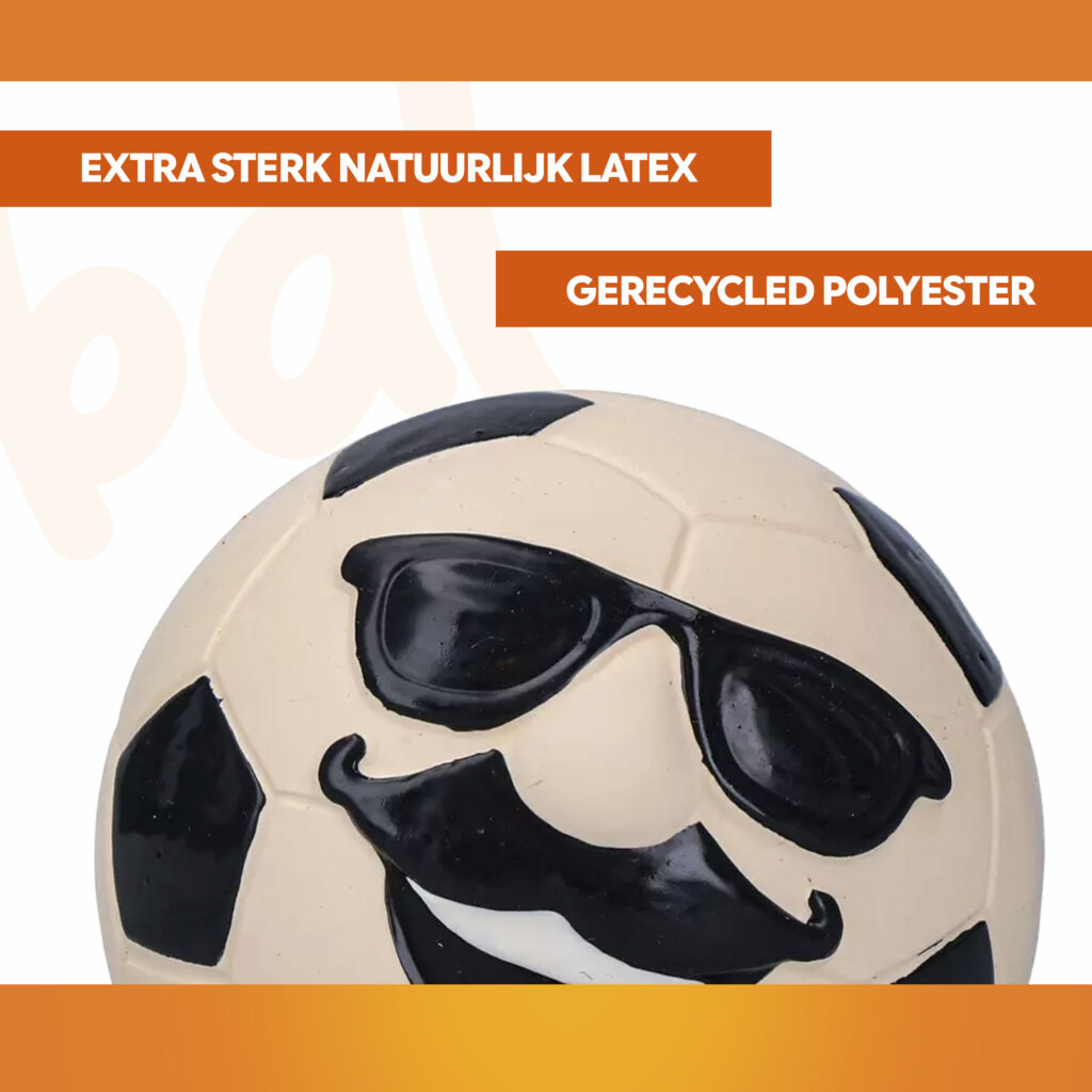 Oranje Mr WK Soccer M - Hondenspeeltje van Hofman Animal Care - afbeelding 5
