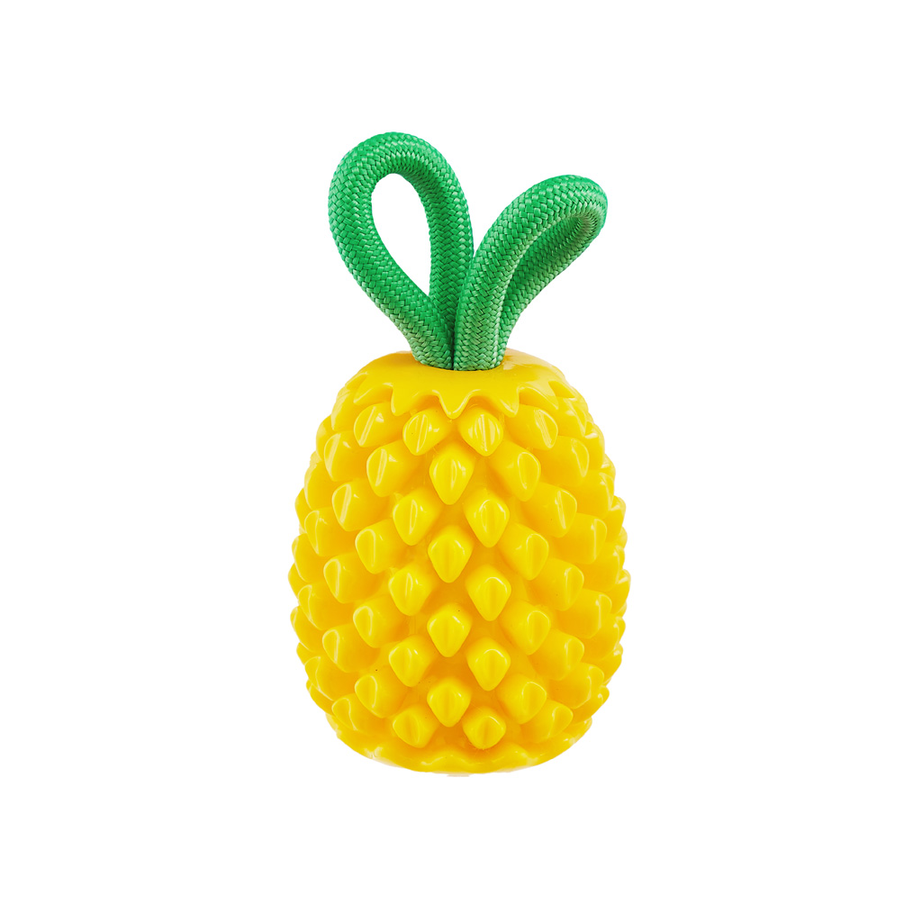 Outward Hound Dental Pineapple 2-in-1 Kauwspeeltje en Vulbaar Speeltje - afbeelding 2