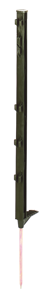 ZoneGuard Kunststof Instappaal 75 cm groen voor schapen en wild