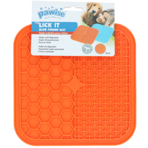 Pawise Dog Lick Mat - Voorkom schrokken met een likmat voor honden