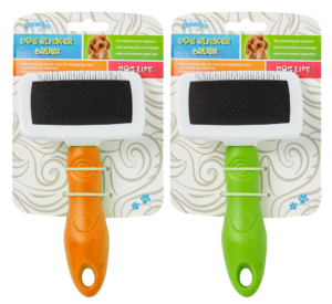 Pawise Dog Slicker Brush M - Borstel voor honden in de rui