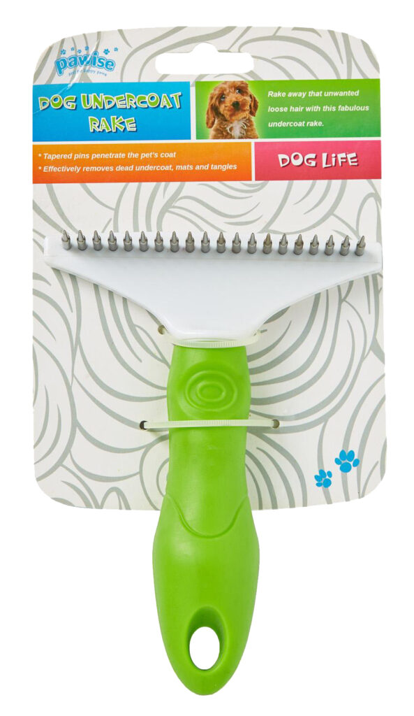 Pawise Dog Undercoat Rake L - Verzorgingsborstel voor Honden - afbeelding 2