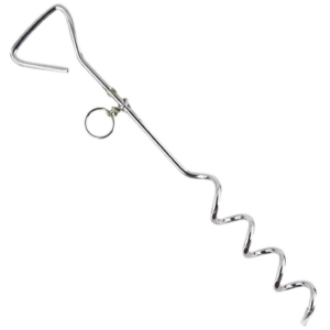 Pawise Spiral Aanlegpin 40 cm voor honden
