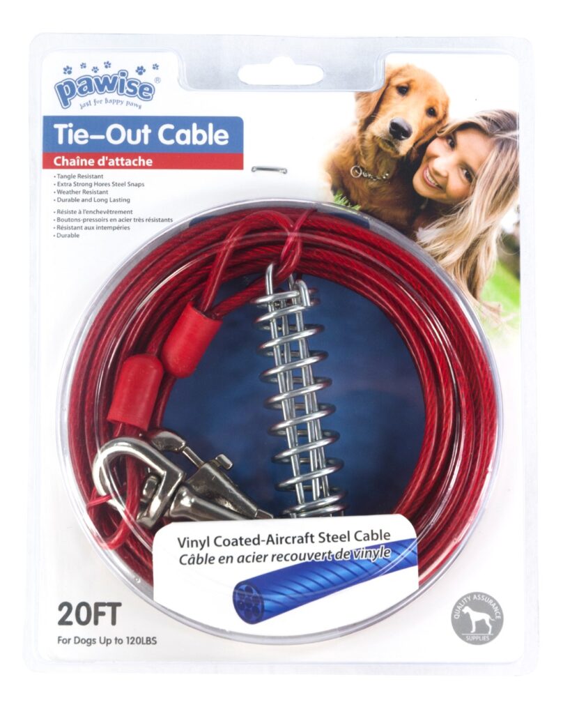 Pawise Tie Out Heavy Duty aanleglijn 7 meter - afbeelding 2