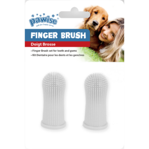 Pawise Finger Brush - Siliconen Vingertandenborstels voor Honden