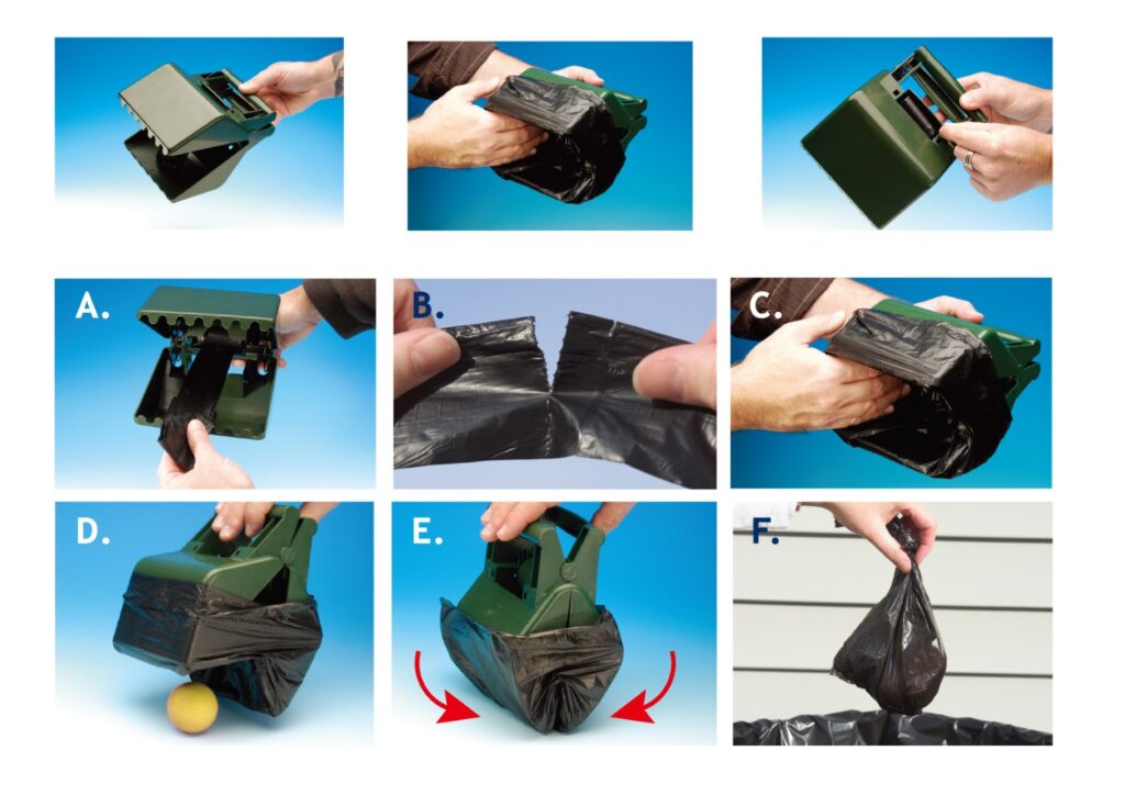 Pawise Waste Scooper met 12 Poepzakjes - 13,6 x 19 cm - afbeelding 1