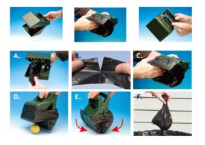 Pawise Waste Scooper met 12 Poepzakjes - 13,6 x 19 cm