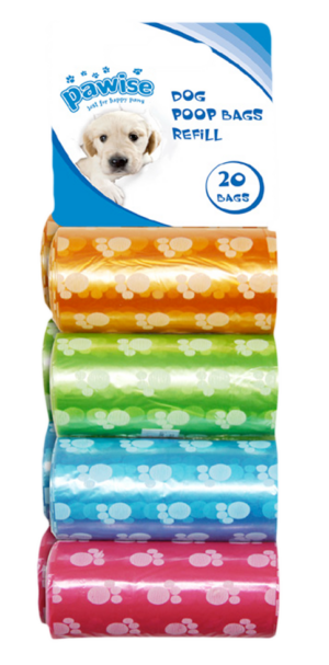 Pawise Refill Poop Bag 8-pack - Navul Poepzakjes