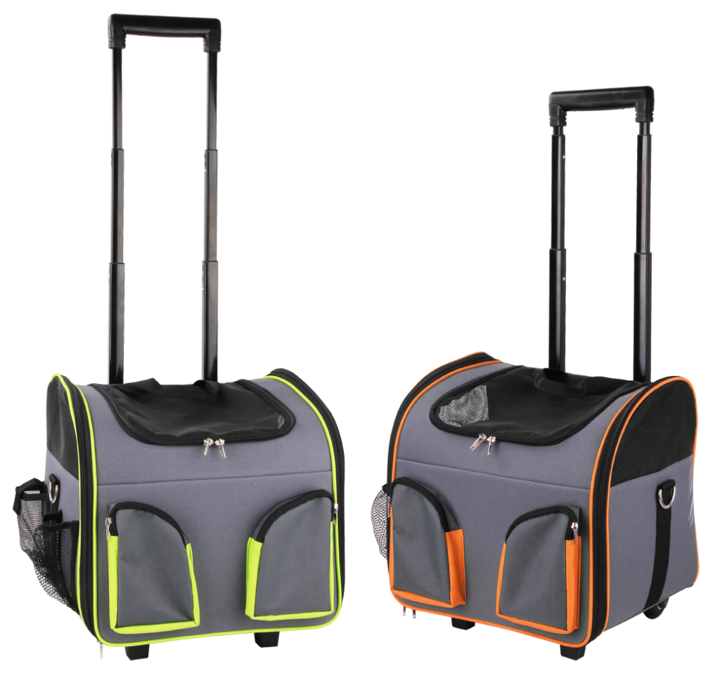 Pawise Pet Trolley Bag voor katten en kleine honden, 37 x 27 x 33 cm - afbeelding 1