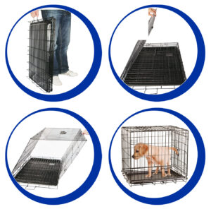Pawise Wire Dog Crate XXL - 122 x 76 x 84 cm