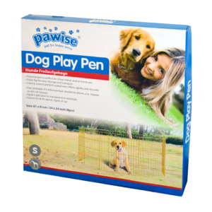 Pawise Dog Play Pen S - Mobiele Hondenren voor Thuis en Reizen