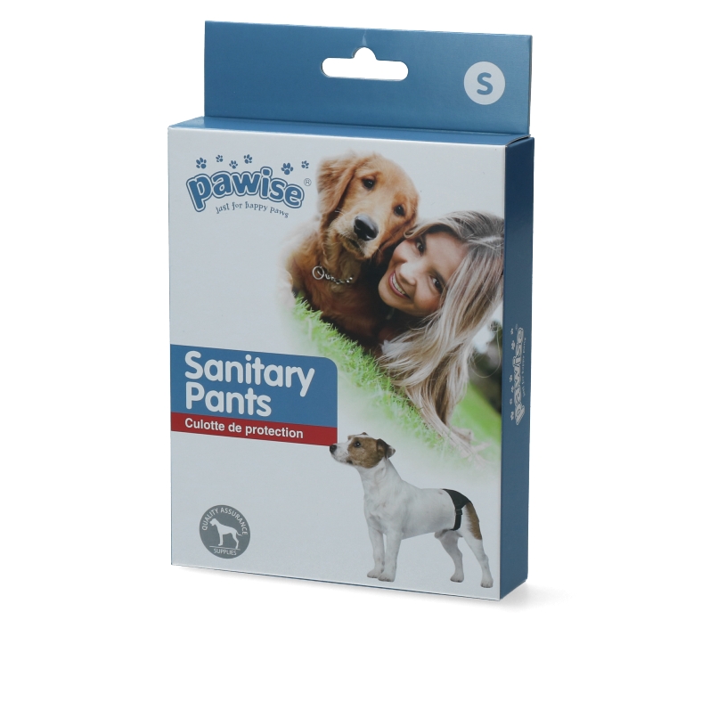 Pawise Sanitary Pants S - Speciale loopsheidbroekjes voor honden