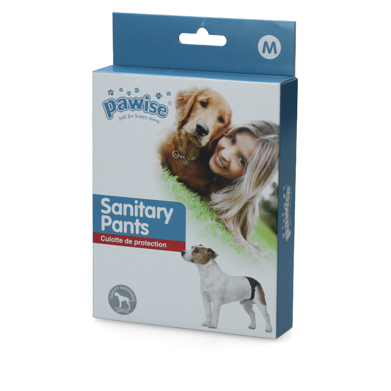 Pawise Sanitary Pants M - Loopsheidbroekjes voor Honden