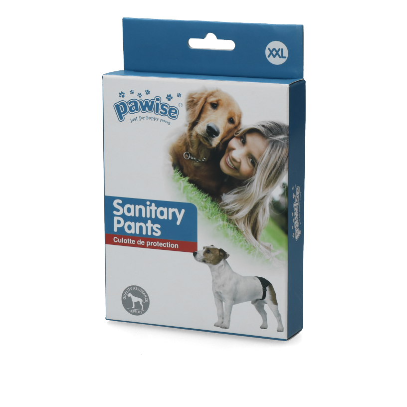 Pawise Sanitary Pants XXL - Loopheidbroekjes voor Honden