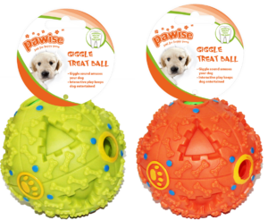 Pawise Giggle Treat Ball M - Traktatie-speelbal voor honden