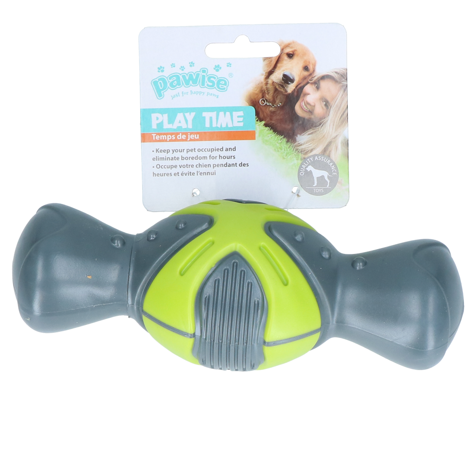 Pawise Play Time Squeaky Bone 19 cm - Honden Speeltje met Pieper - afbeelding 1