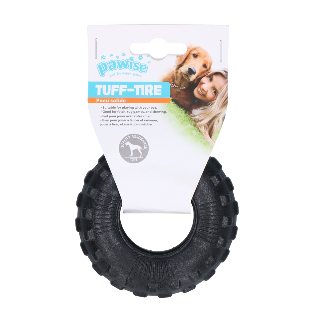 Pawise Foam Tyre 10 cm - Sterke Bijtring voor Honden