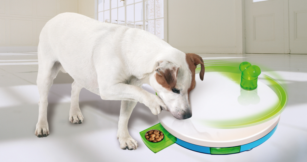 Pawise Dog training toy - Level 2 Spinning Feeder 27,5 x 4 cm - afbeelding 2