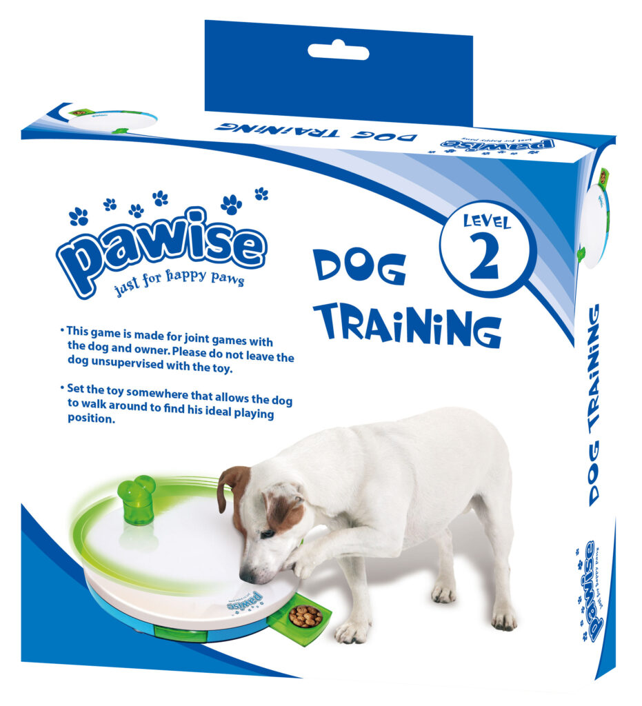 Pawise Dog training toy - Level 2 Spinning Feeder 27,5 x 4 cm - afbeelding 1