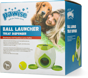 Pawise Ball Launcher Treat Dispenser - 2 in 1 Speelgoed voor Honden