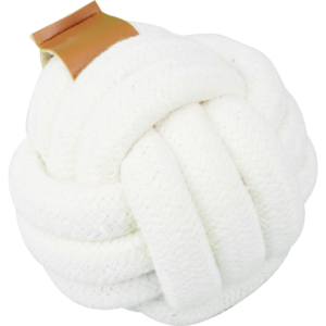 Pawise Katoenen Speeltje Bal Ø 9 cm - Beige