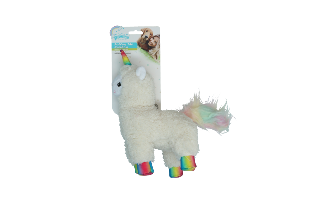 Pawise Sequine Pet Lama - Schattige knuffel voor honden en katten - afbeelding 1