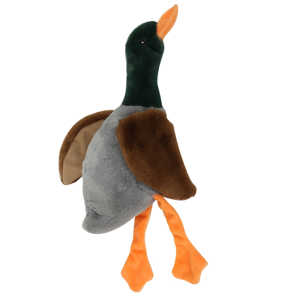 Pawise Stuffless Duck met Grote Pieper - 37 cm