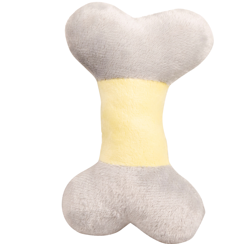 Pawise Puppy Life Bone - Zachte knuffel in botvorm voor puppy's - afbeelding 2