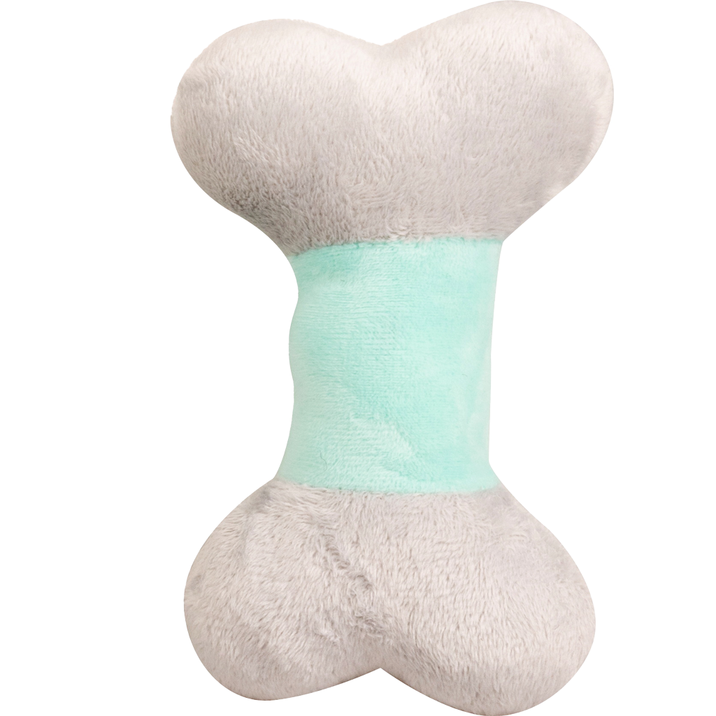 Pawise Puppy Life Bone - Zachte knuffel in botvorm voor puppy's - afbeelding 3