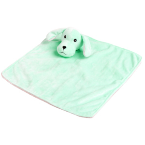 Pawise Puppy Life Blanket Toy - Zacht Dekentje met Knuffel voor Puppy's