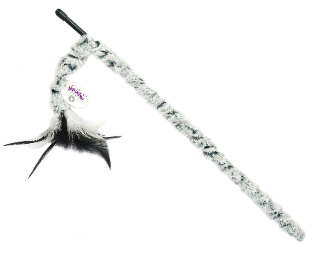 Pawise Cat Teaser Plush Tail - Speelgoed voor Katten - afbeelding 1