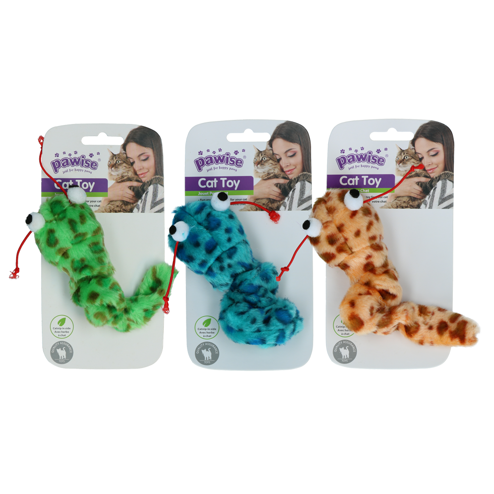 Pawise Interactief Katten Speelgoed met Trillende Staart - 16 cm - afbeelding 1