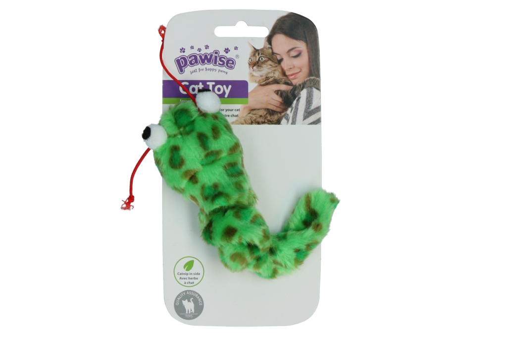 Pawise Interactief Katten Speelgoed met Trillende Staart - 16 cm - afbeelding 2