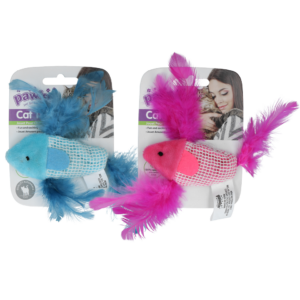 Pawise 100% Catnip Toy Vis - Speelgoed voor Katten